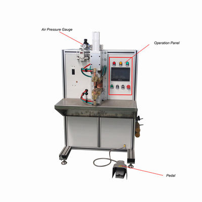 ISO-Tisch-Spot-Schweißmaschine, Wechselstrom-Spot-Schweißer 80mm Elektrodenschlag