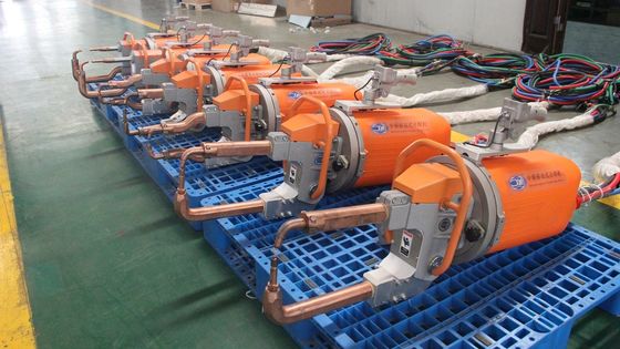 Pneumatische 220v 80KVA tragbare Punktschweißmaschine, Guss-Duktile-Punktschweißmaschine