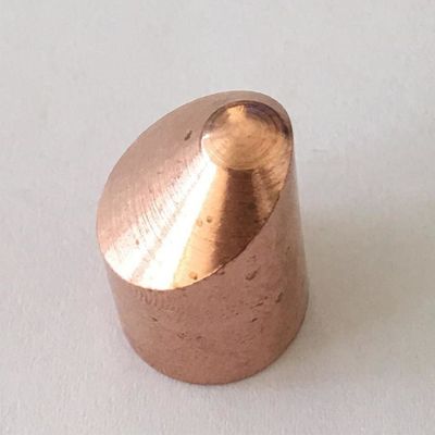 OEM Nicht-Standard 40mm Spotschweißkopferelektroden Spitzenmaterial