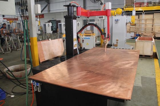 Schweißmaschine mit Doppelkopf 50 Hz 2,2 KN