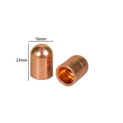 Einbaute Messing-Schweißkappenelektroden mit 16 mm Stick