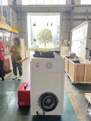 Kleine Handmaschine zum Schweißen mit Metallfaserlaser 1kw 1000w